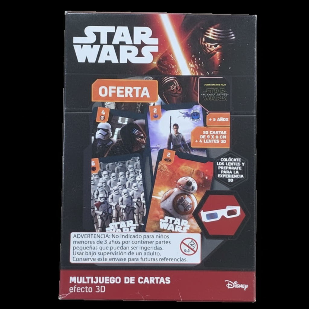 Juego de Memoria 3D Star Wars