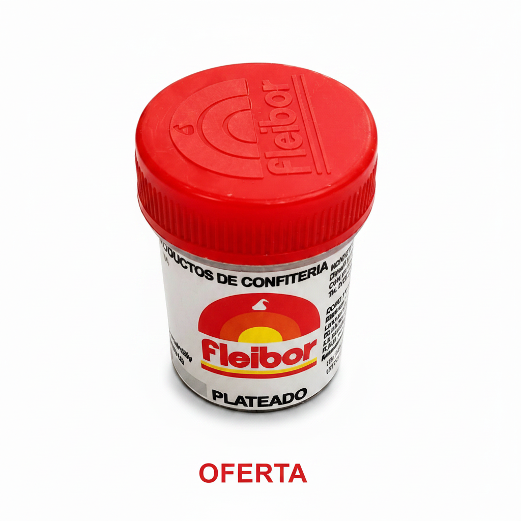 Colorante en Pasta Fleibor Plateado