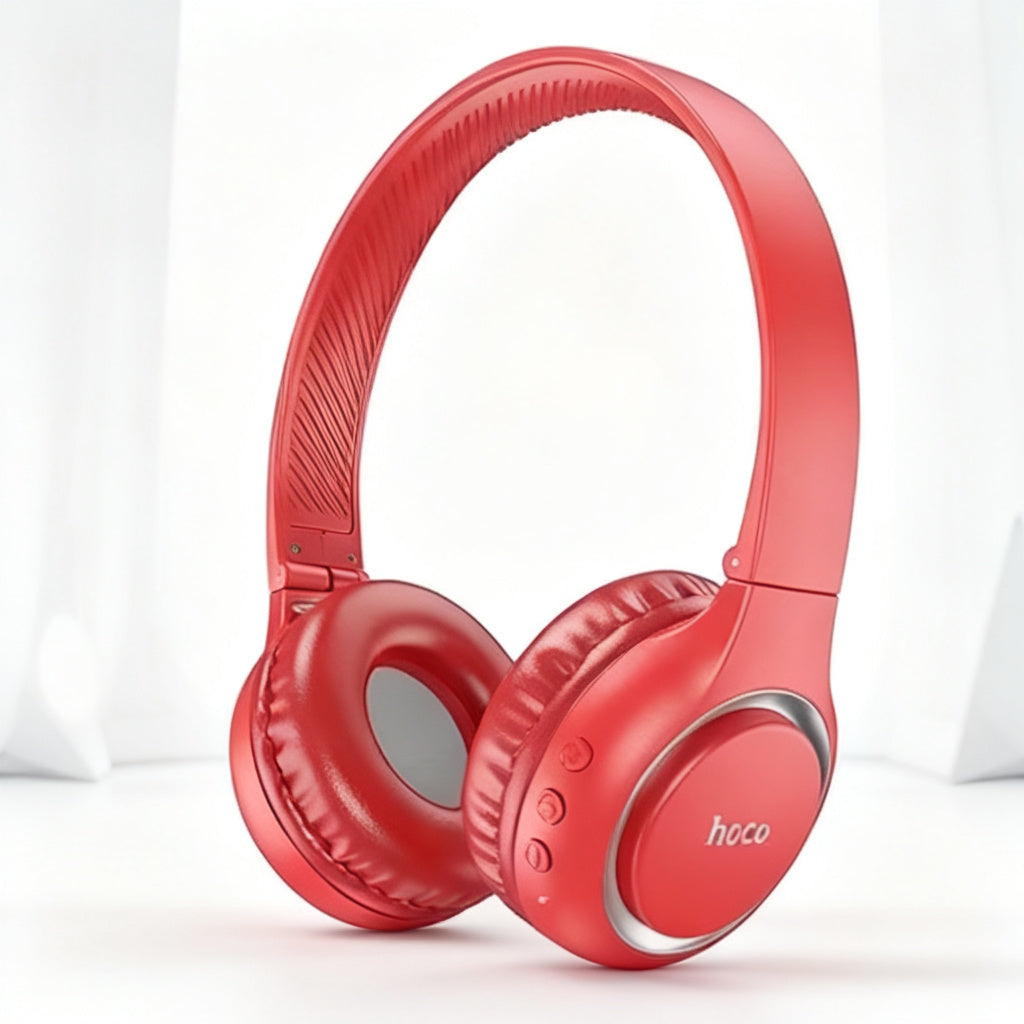 AURICULAR BLUETOOTH HOCO W41 ROJO