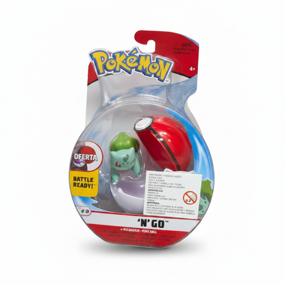 Muñeco Pokémon con Pokébola Clip