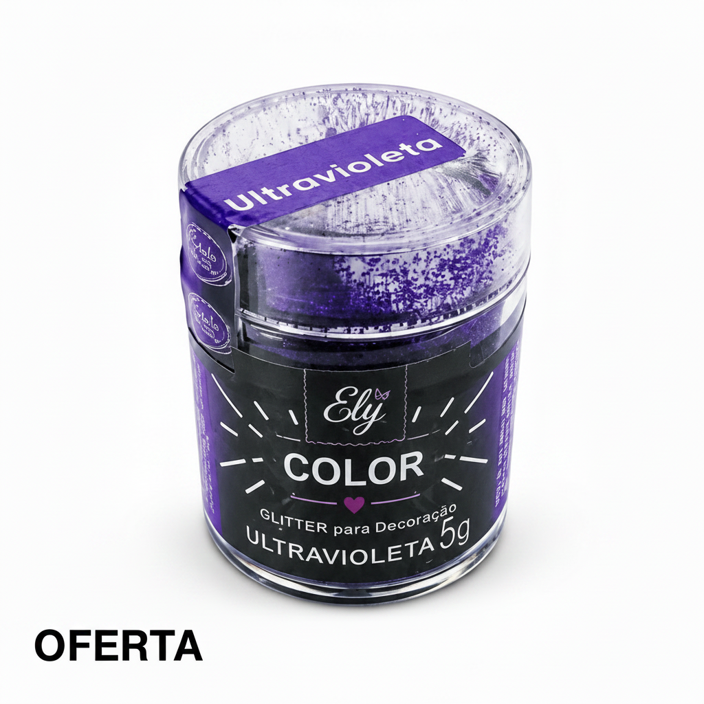 Brillo para Decoración FAB! Violeta 5g