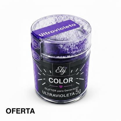 Brillo para Decoración FAB! Violeta 5g
