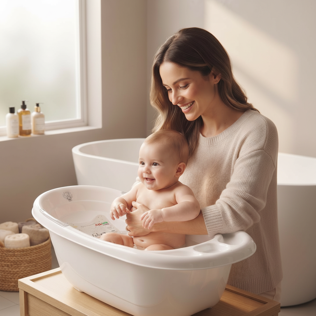 Bañito Bebé Clásico 22 Litros Blanco