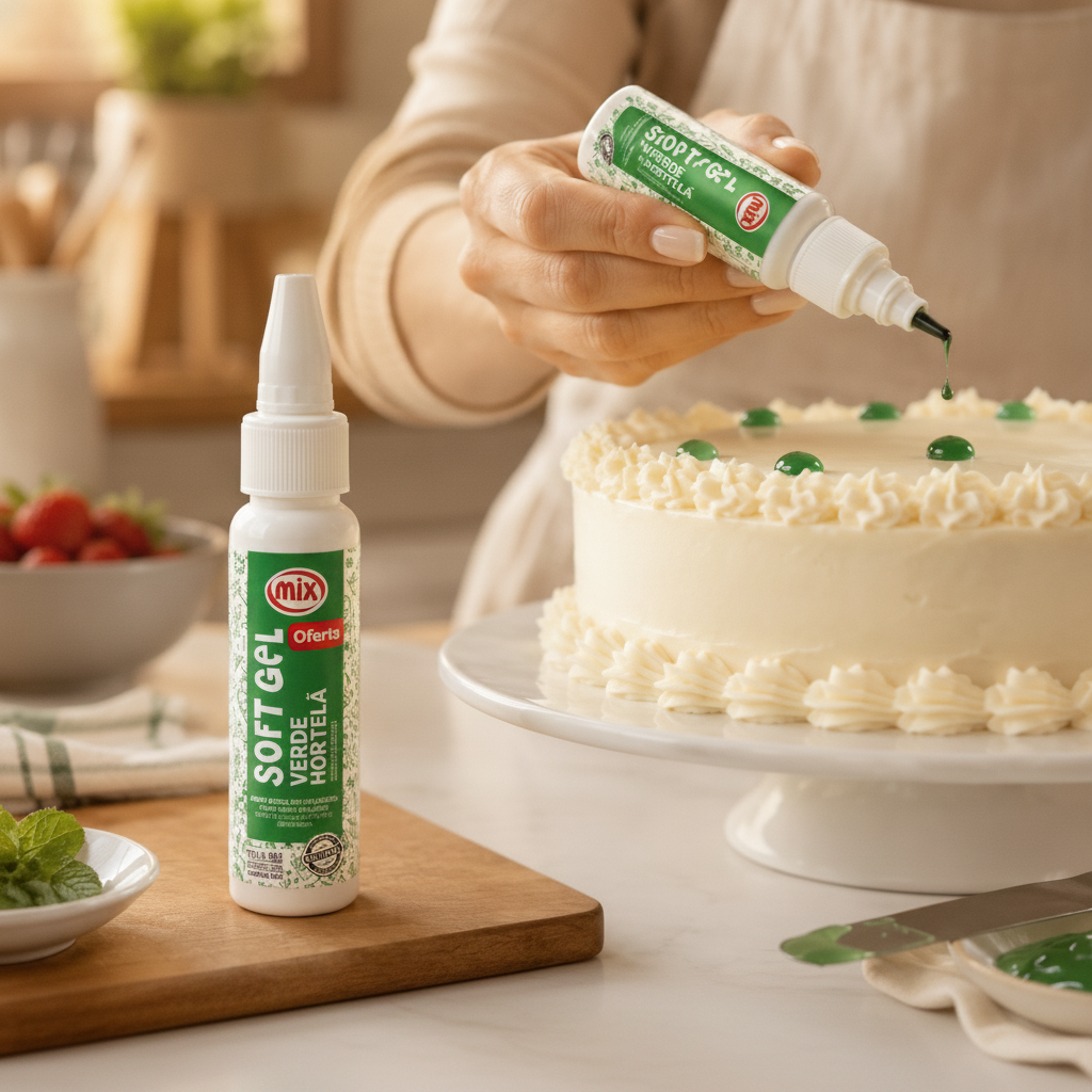 Colorante Softgel Verde Menta 25 gr
