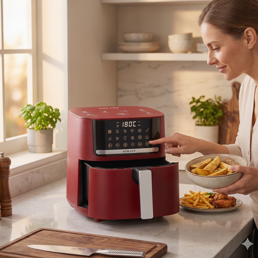 FREIDORA SOKANY 6.5 LTS SK-10046