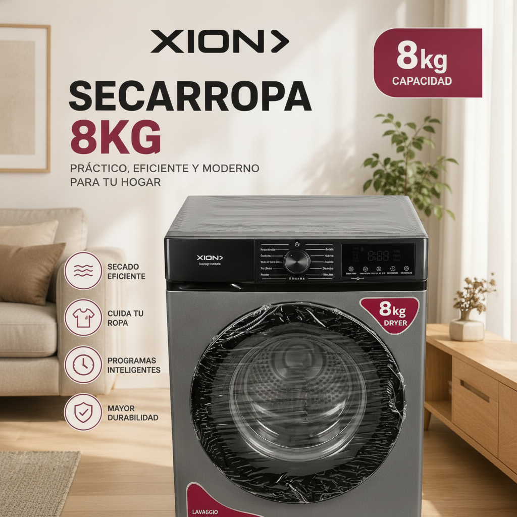 SECARROPAS XION 8 KG XI-SEC81X