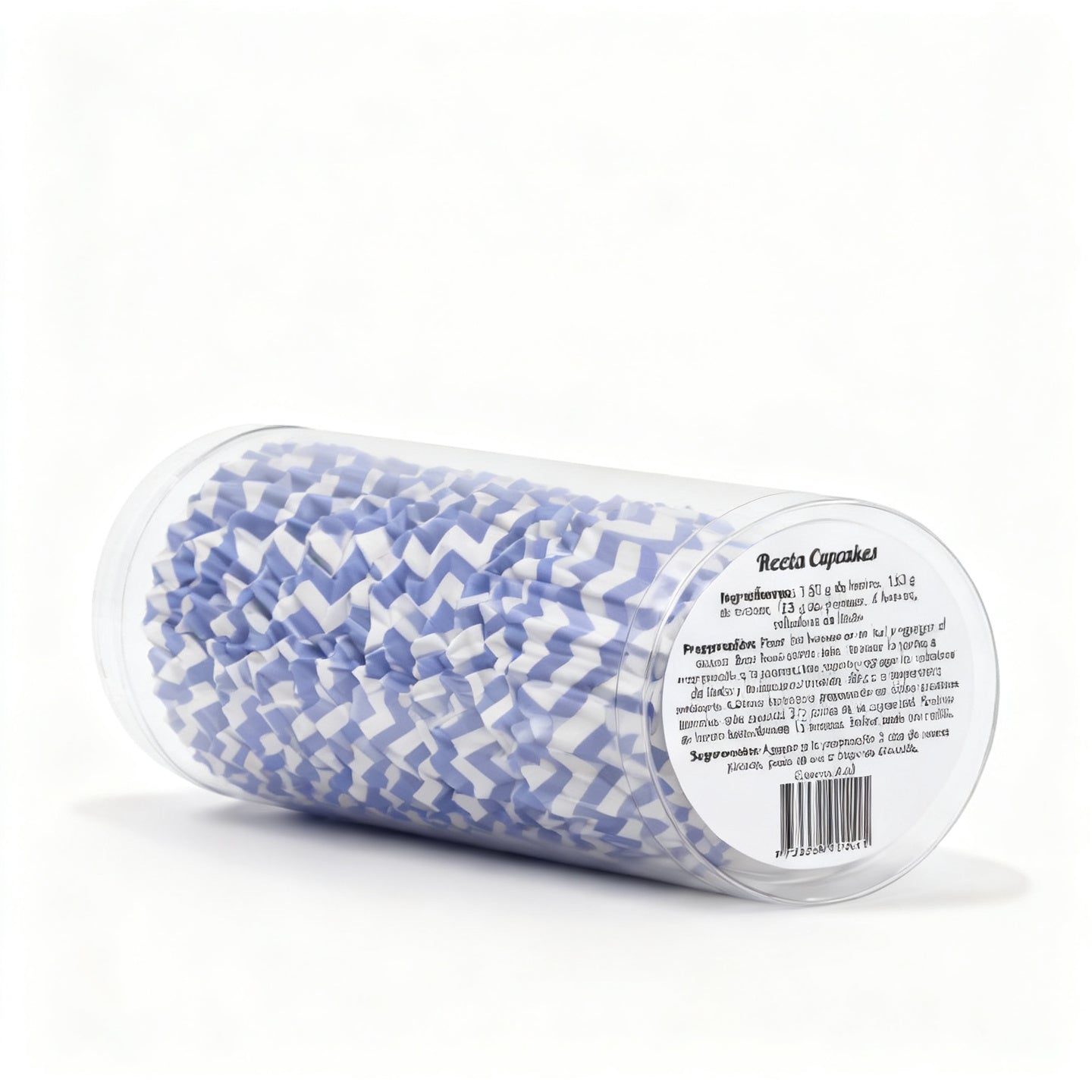 PIROTIN BAKING CUPS X 25 CHEVRON AZUL