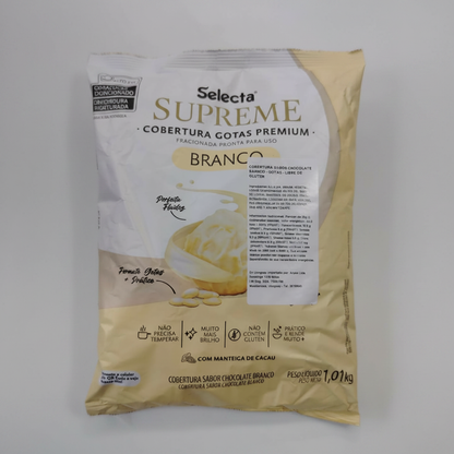 Chocolate Gotas Supreme Blanco 1 KG