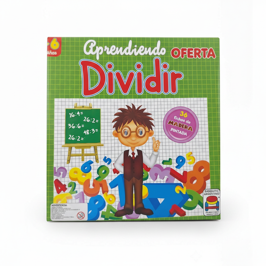 Juego Caja Aprendiendo a Dividir