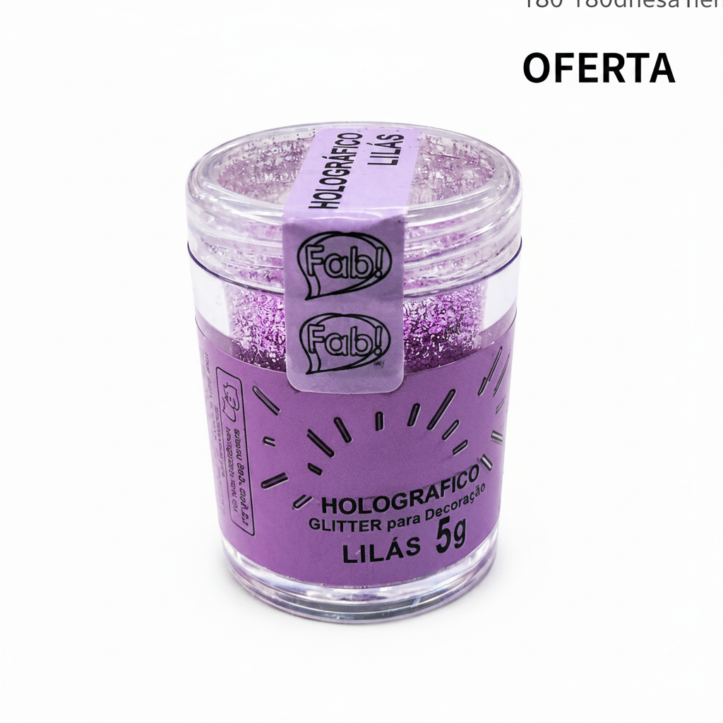 Brillo para Decoración FAB! Lila 5g