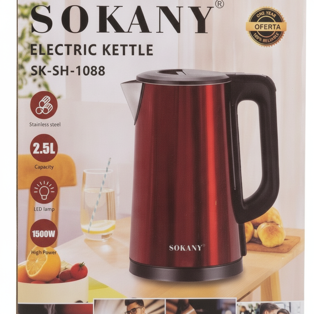Jarra Eléctrica Sokany 2.5L