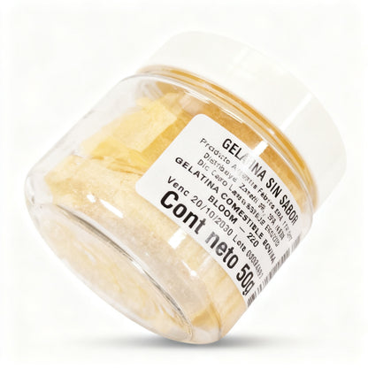 Gelatina Sin Sabor 50gr