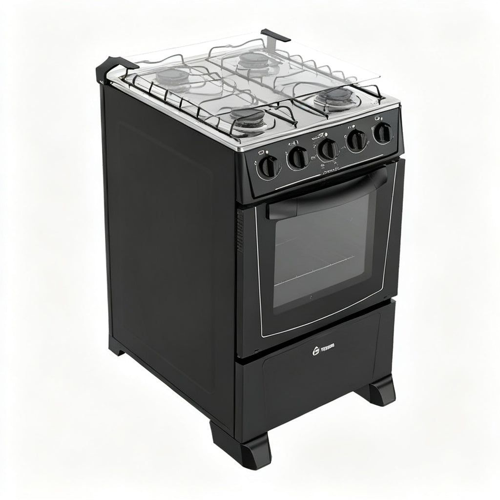 Cocina Thompson Negra CTH1000
