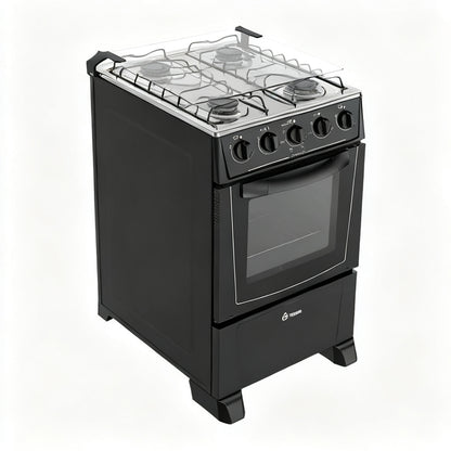 Cocina Thompson Negra CTH1000