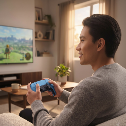 Joystick PS5 Inalámbrico Blue