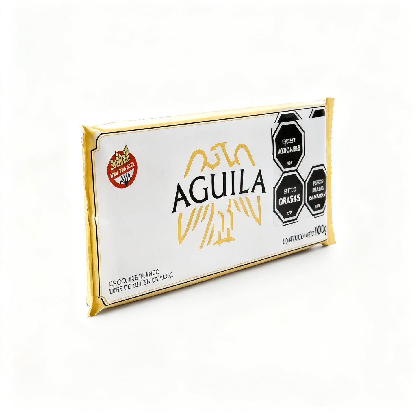 Chocolate Águila Blanco en Barra 100g