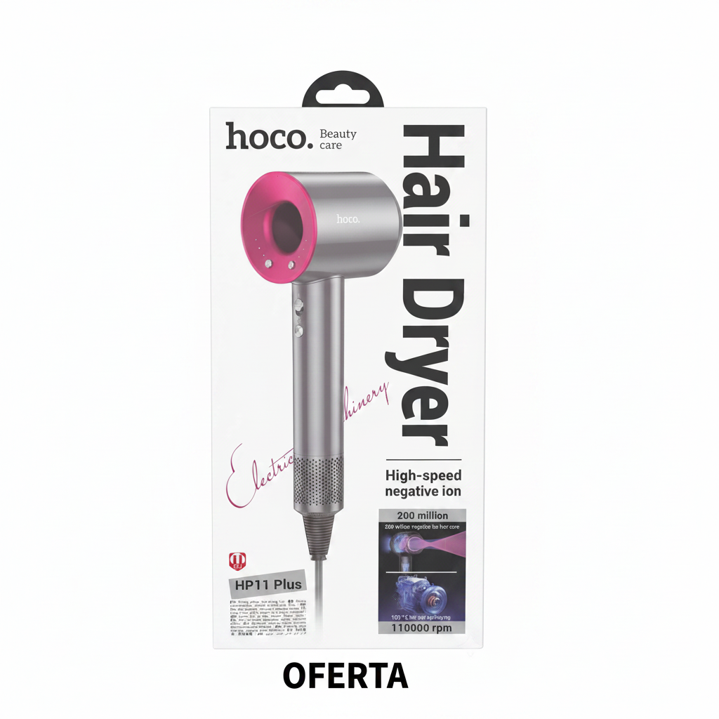 Secador de Pelo Hoco HP11 Rosado