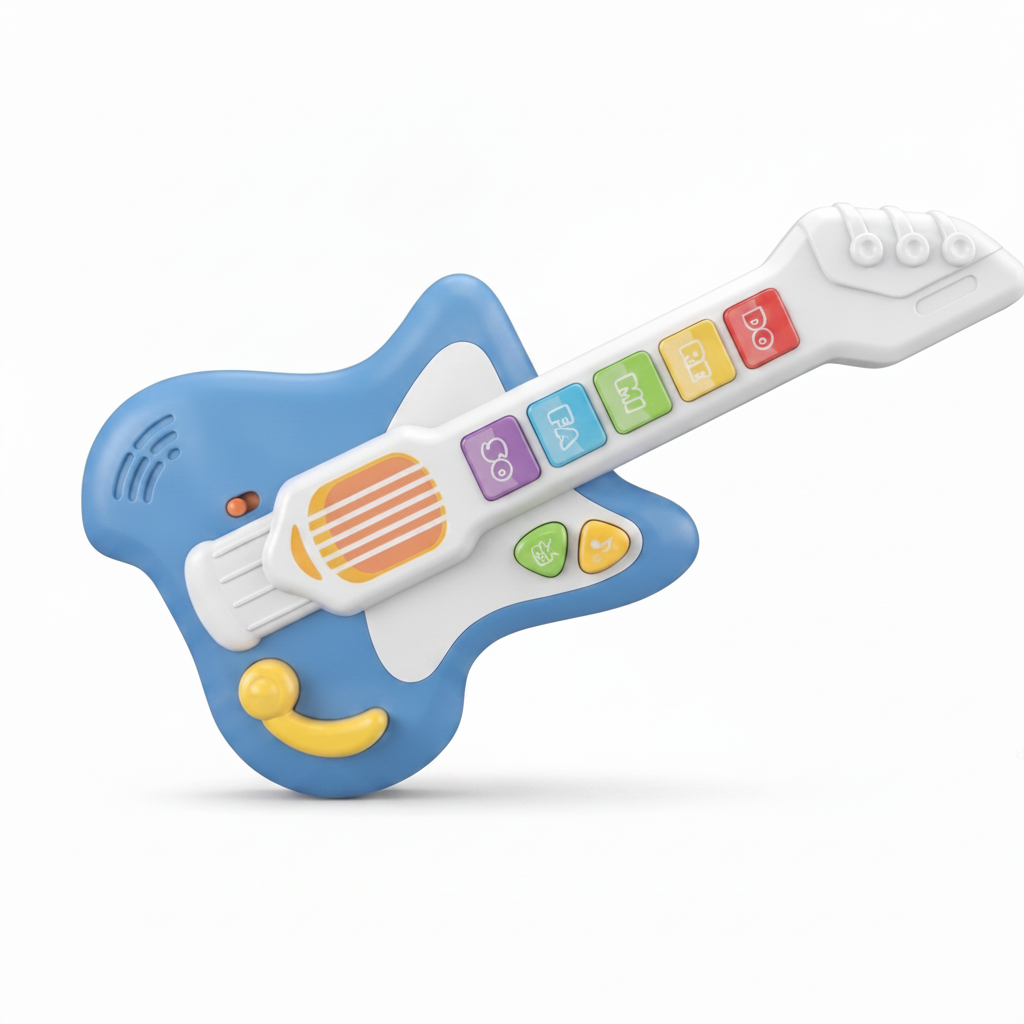 Guitarra de Juguete con Luz y Sonido