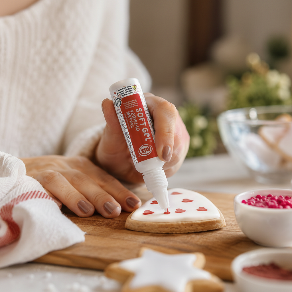 Colorante Softgel Rojo Navidad 25g