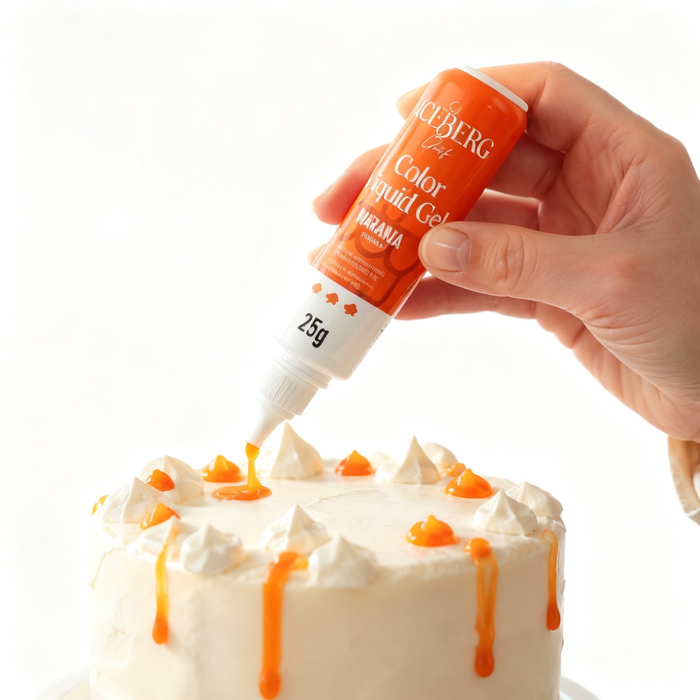 Color en Gel Naranja 25g