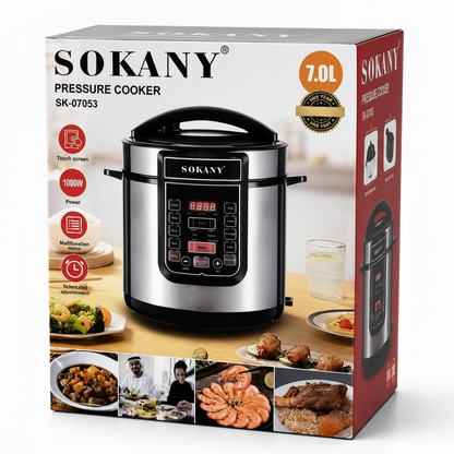 Olla a Presión Eléctrica Sokany SK-07053