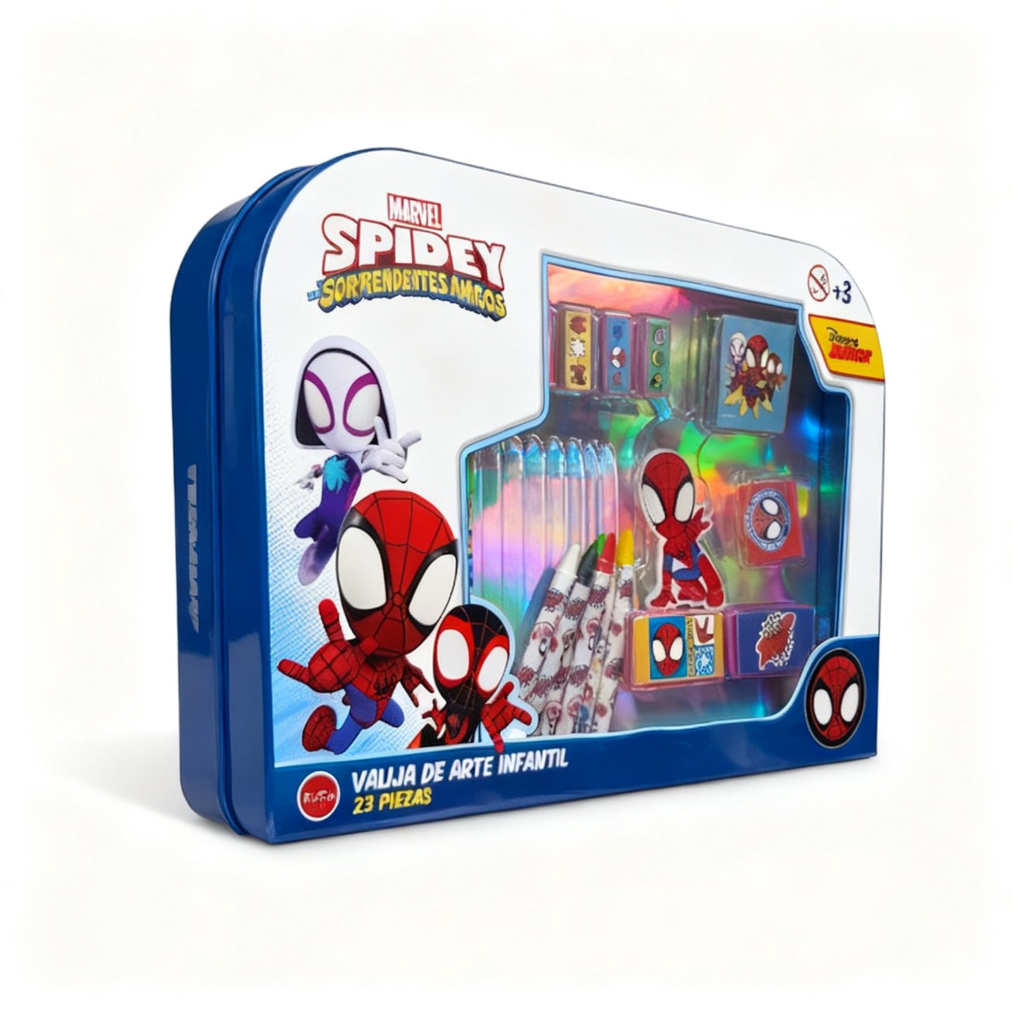 VALIJA DE ARTE SPIDERMAN 23 PCS