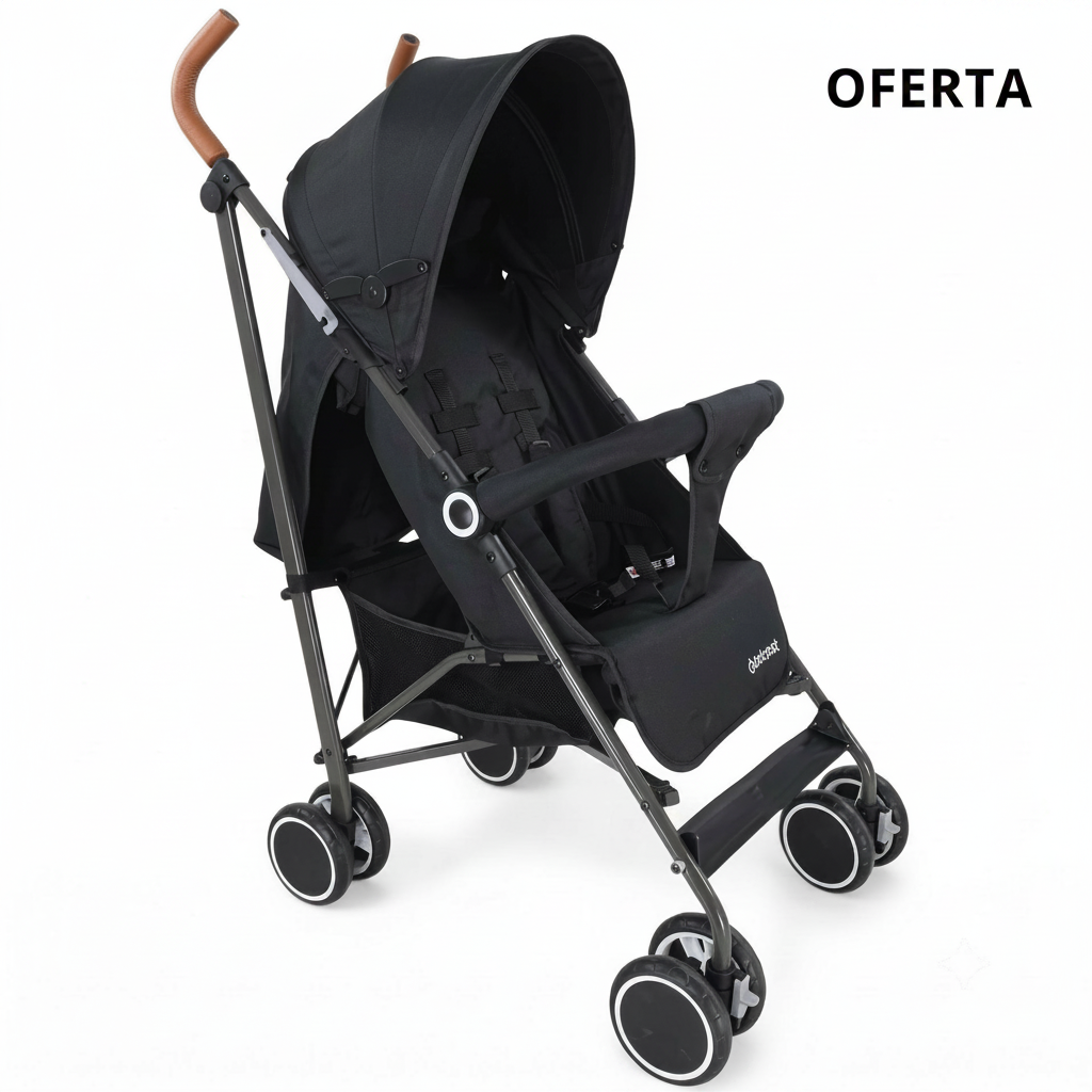 Coche Bebé Bebesit Clap 5103 Gris