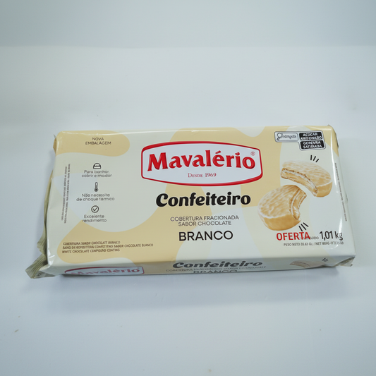 Chocolate Blanco Mavalério 1kg