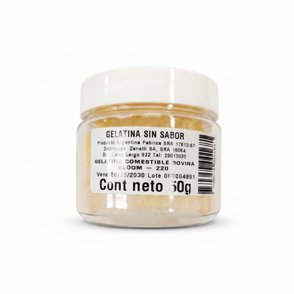 Gelatina Sin Sabor 50gr