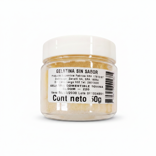 Gelatina Sin Sabor 50gr