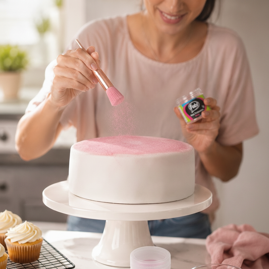 Brillo para Decoración Rosa 5g