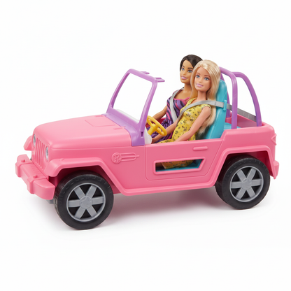 Jeep con Muñecas Barbie GVK02