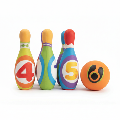Juego de Bolos de Goma Super Bowling