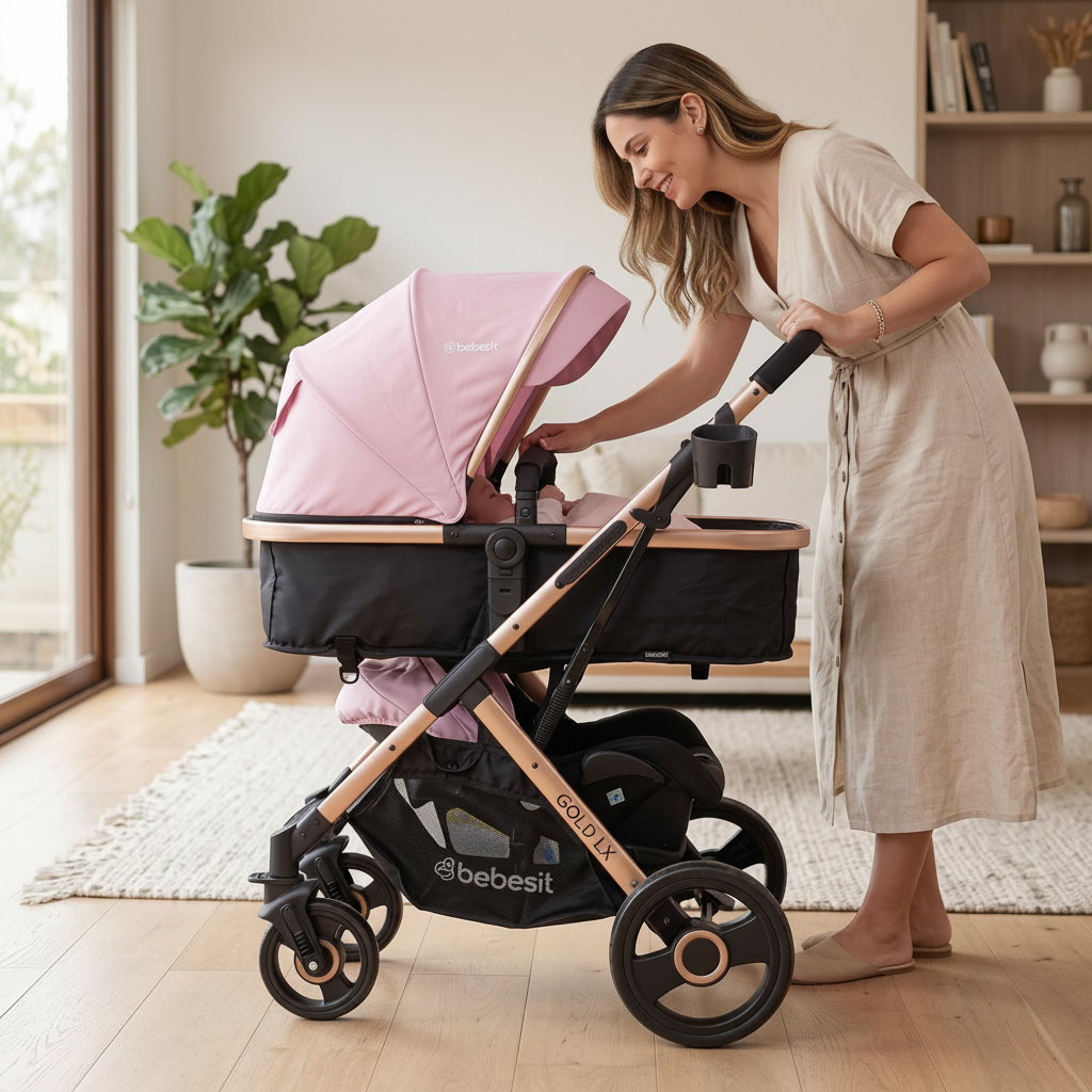 Coche de Bebé Bebesit Vox Gold 5065RS