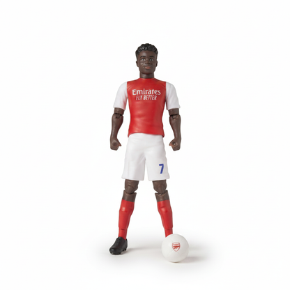 Muñeco Jugador de Fútbol Saka 20 cm