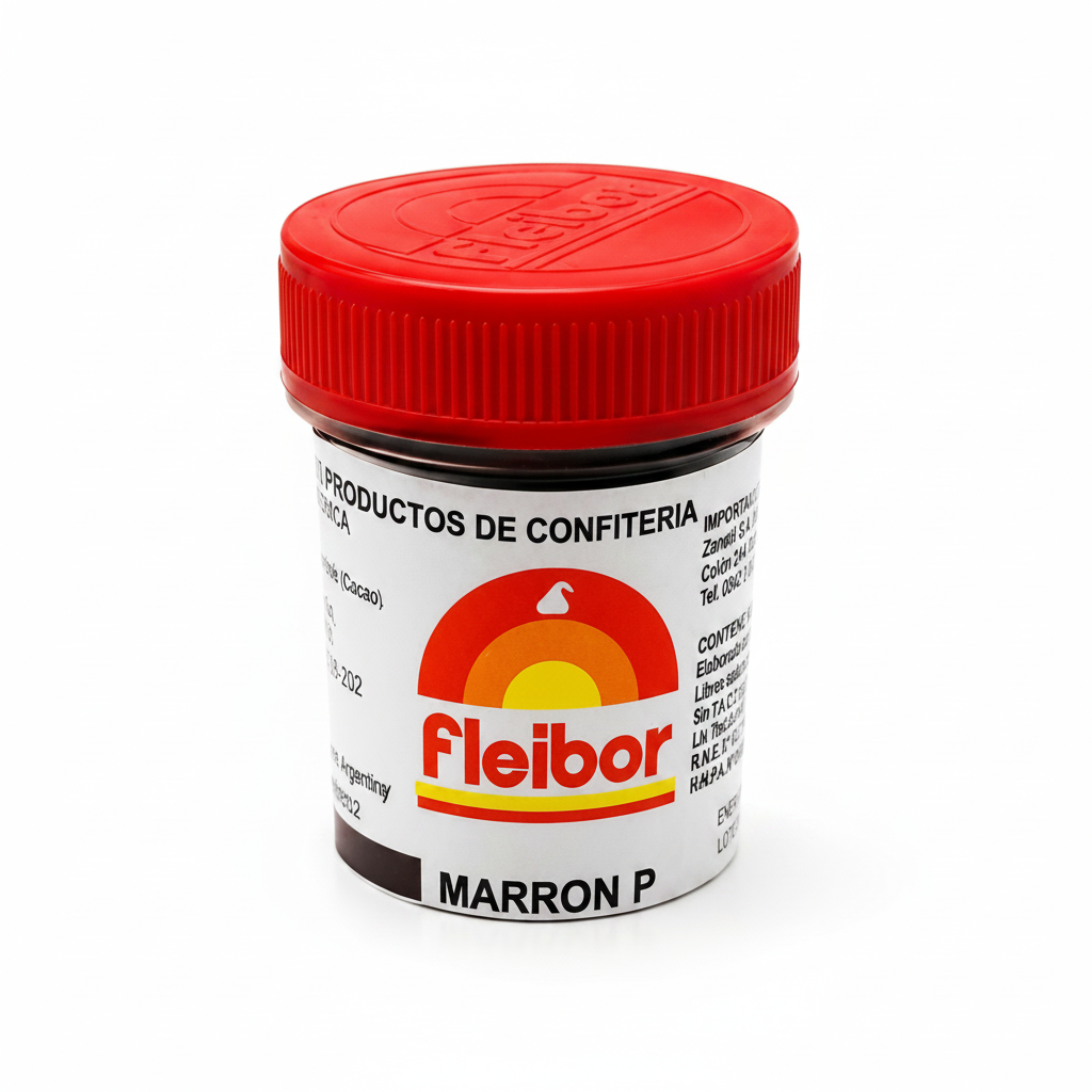 Colorante Pasta Fleibor Marrón