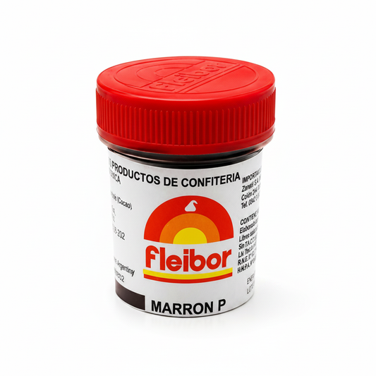 Colorante Pasta Fleibor Marrón