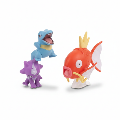 Pack 3 Muñecos Pokémon