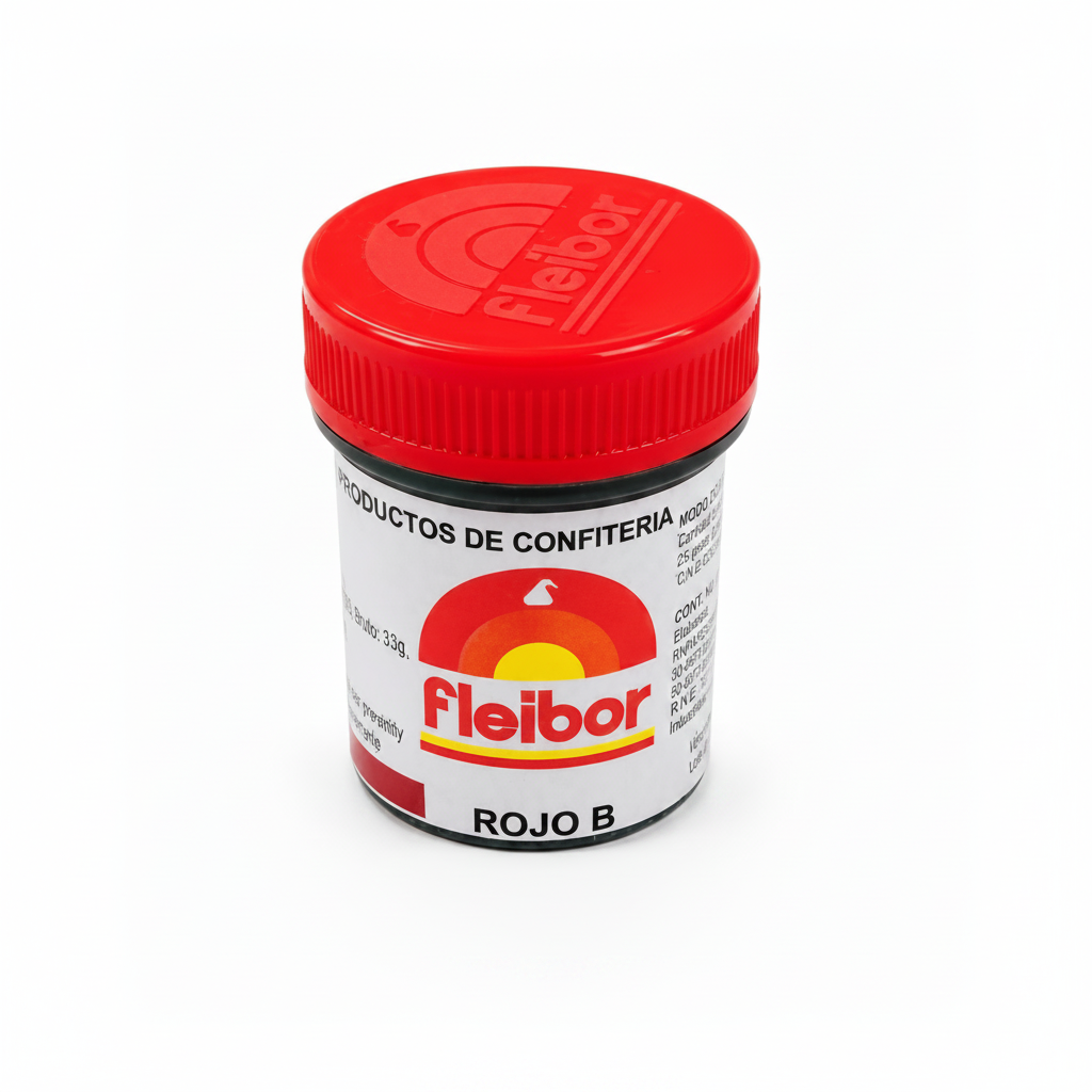 Colorante Pasta Fleibor Rojo B