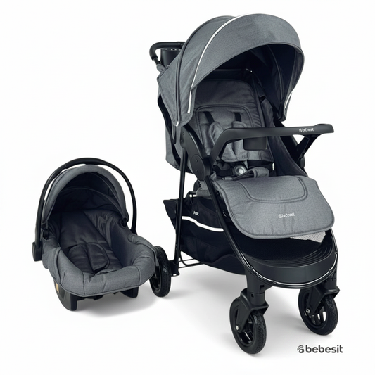 Coche Bebé Bebesit Sienna TS 5282 Gris