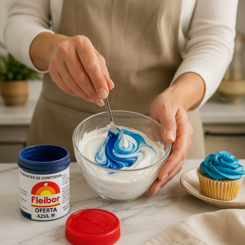 Colorante Pasta Fleibor Azul M