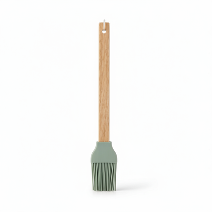 Pincel de Silicona con Mango de Madera