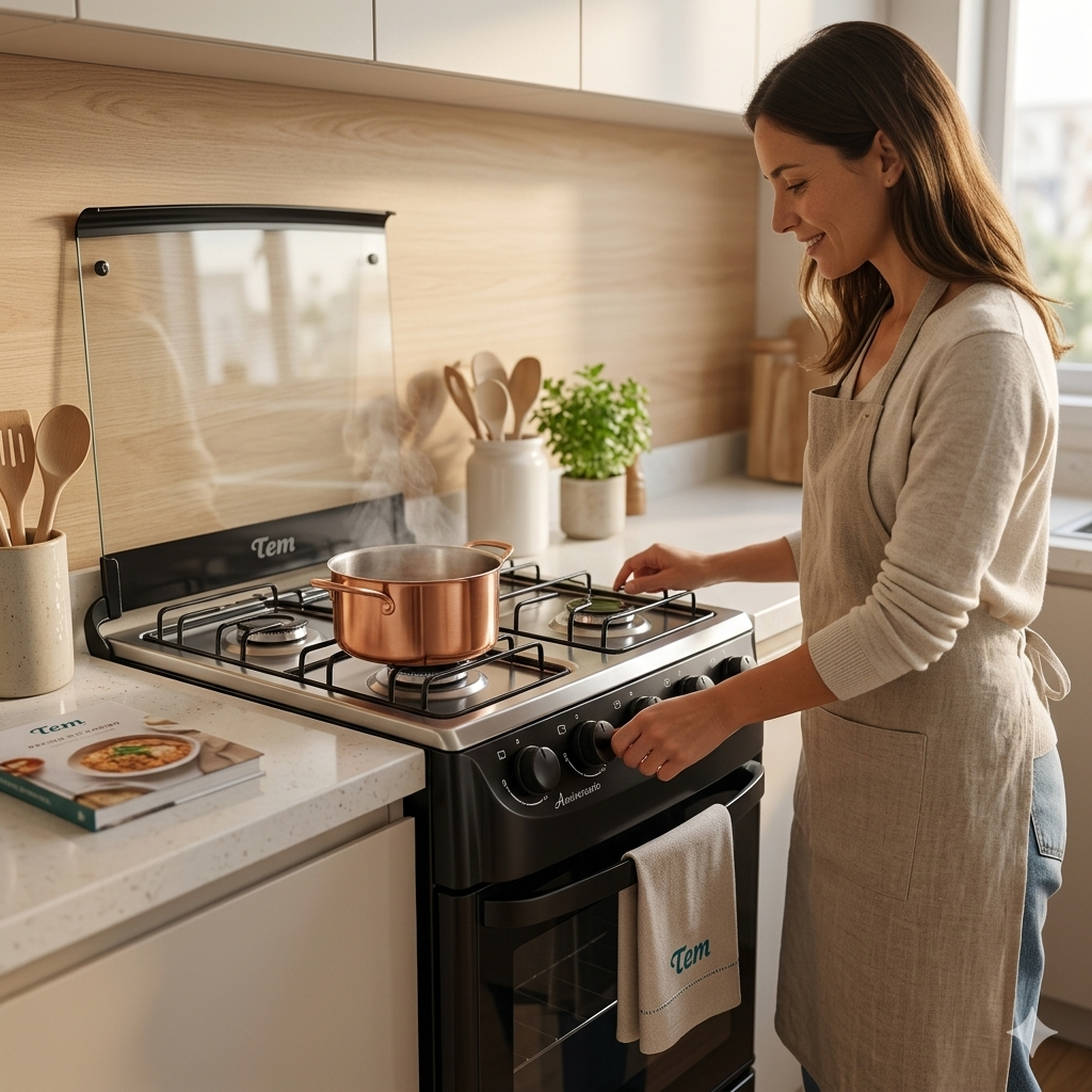COCINA TEM ANIVERSARIO 4H Z2700 NEGRA