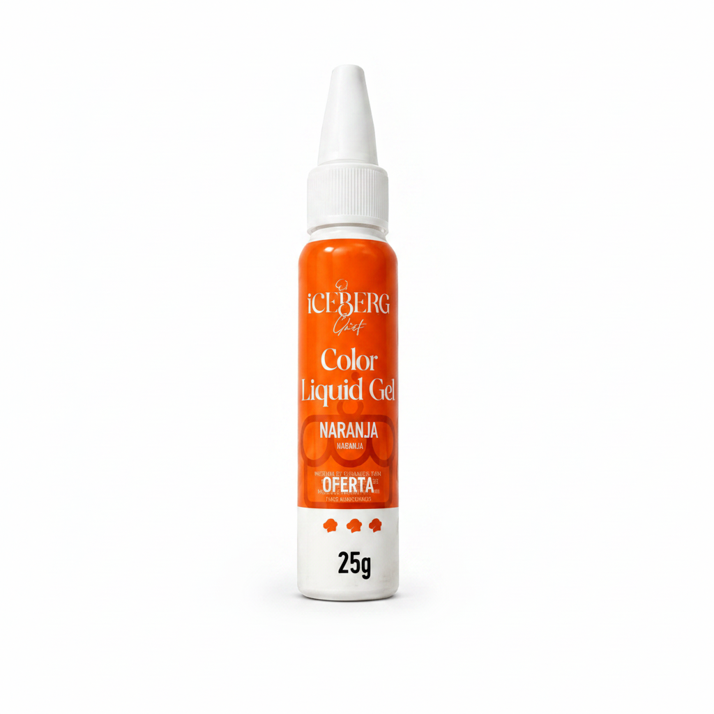Color en Gel Naranja 25g