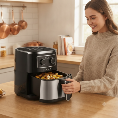 Freidora sin aceite Sokany SK-10053