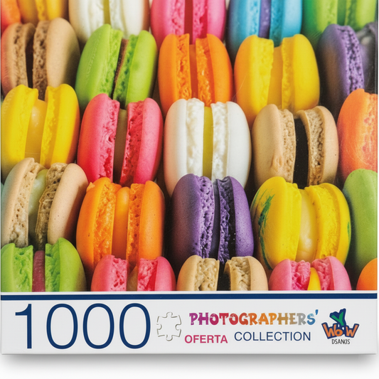 Puzzle 1000 piezas Macarrones