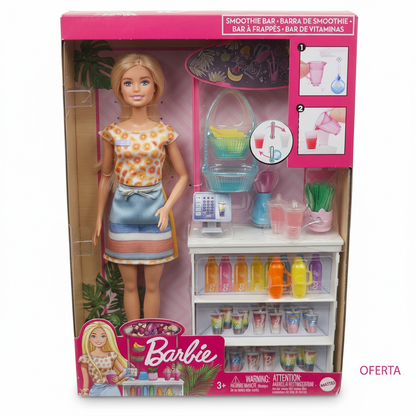 Muñeca Barbie Jugos Tropicales GRN75