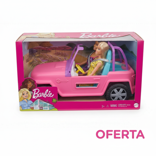 Jeep con Muñecas Barbie GVK02