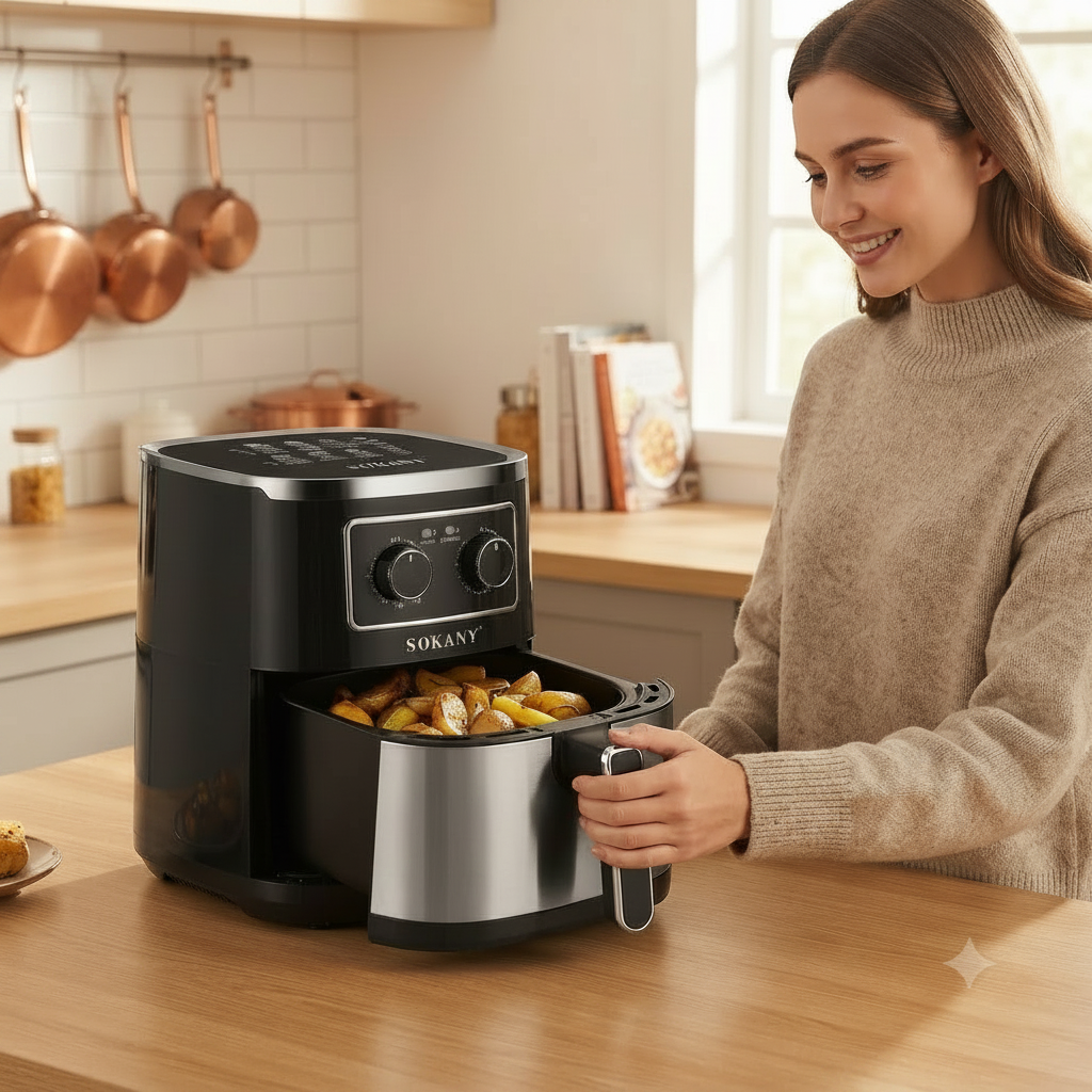 Freidora sin aceite Sokany SK-10053
