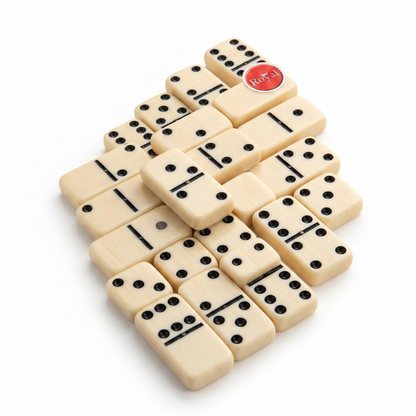 Juego de Dominó en Caja de Lata